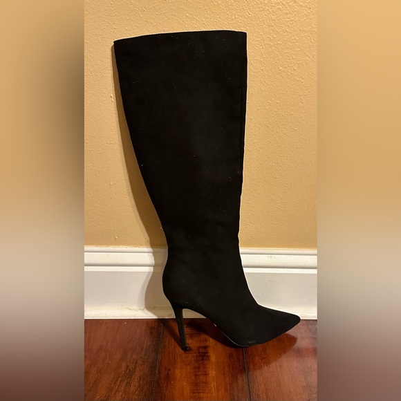 Black Stiletto Boots - Picture 1 of 8